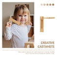 thumbnail image 2 of WHAMVOX Jouet Castanet Kaki 1Pcs pour Éducation Précoce et Apprentissage du Rythme, 2 of 8