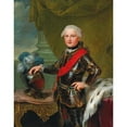thumbnail image 2 of Johann Georg Ziesenis 20x24 Gold Ornate Framed and Double Matted Museum Art Print Titled - Portrait of Duke Carl II August of Pfalz-Zweibrucken as Hereditary Prince of Bavaria (circa 1757), 2 of 4
