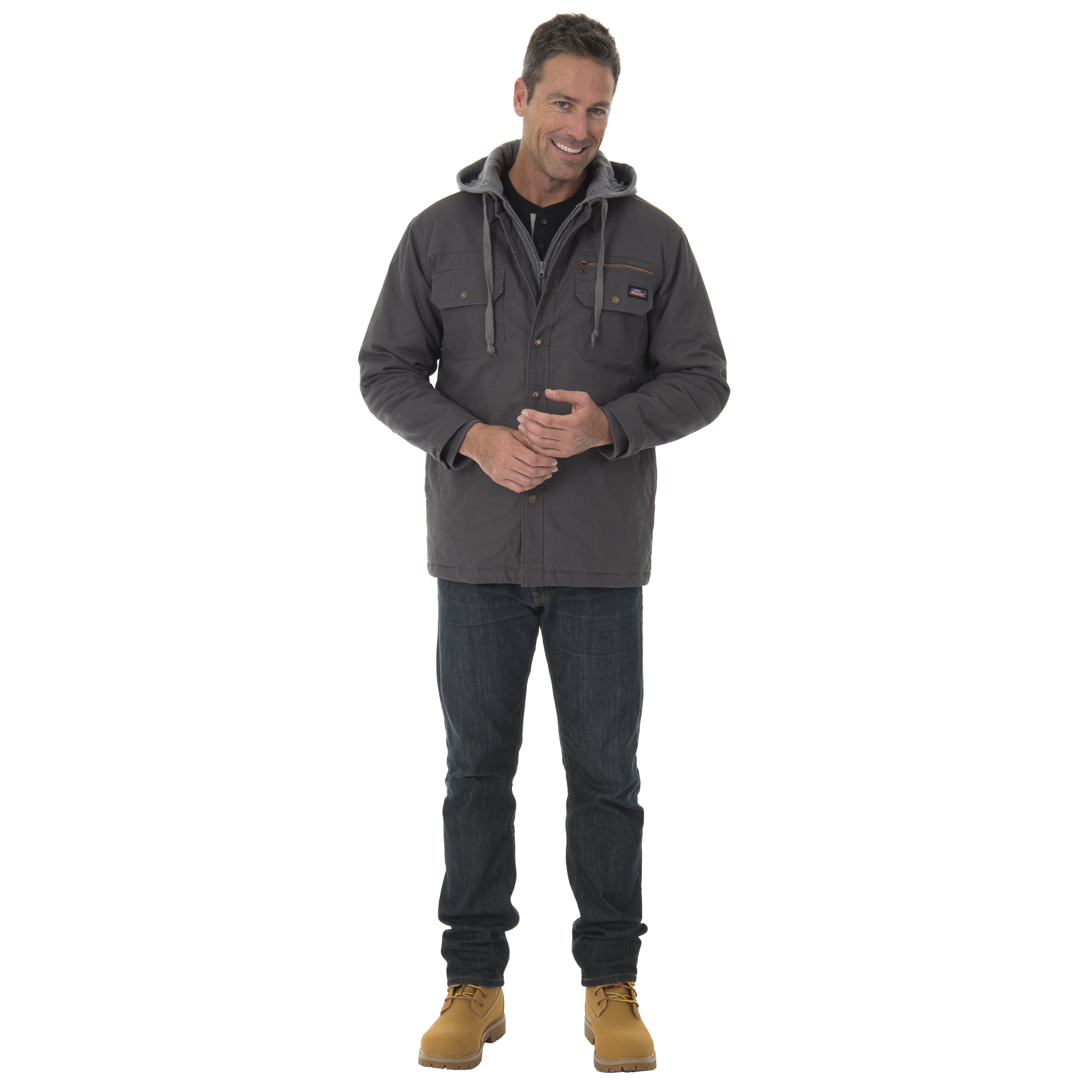 Genuine Dickies Men's Canvas Shirt Jacket