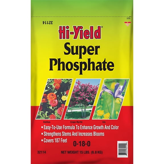 Hi-Yield (32114) Super Phosphate 0-18-0 (15 lbs.)