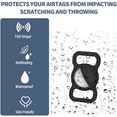 thumbnail image 6 of 2 Pack Airtag Dog Collar Protective Case Compatible for Apple Airtags for Dog Cat Collar Pet Loop Holder,Air Tag Holder for Dogs,Air Tag Silicone Cover for Pet Collar, 6 of 7