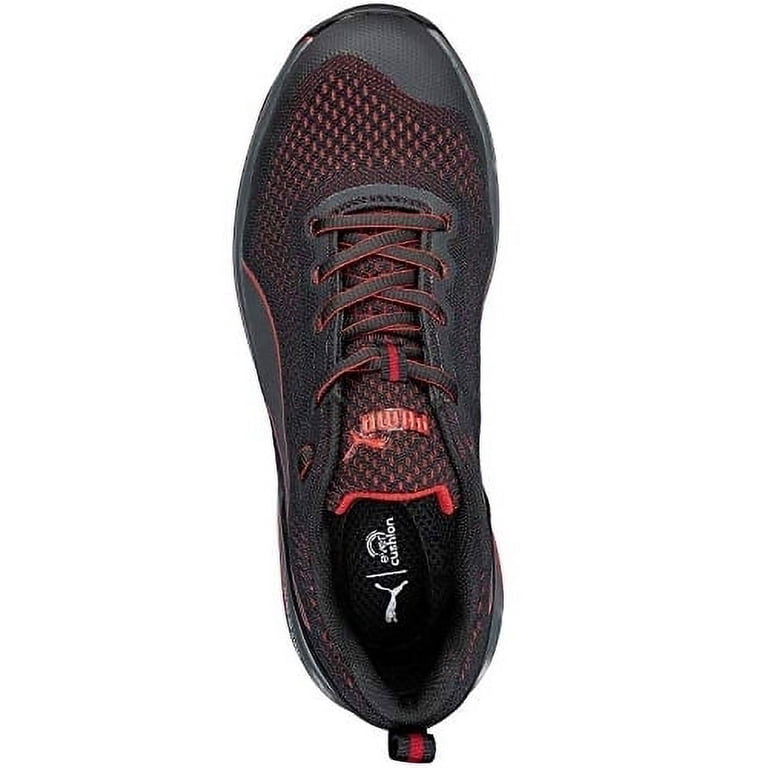 Puma Speed Safety Shoes Mens 10.5 Black Red Composite Toe Slip Resistance 644495 PUMA Men main image 4