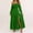 Green, variant on Plus Size Wedding Guest Dress off the Shoulder Long Sleeve Smocked Slit Cocktail Party Maxi Dress for Curvy Women Pink