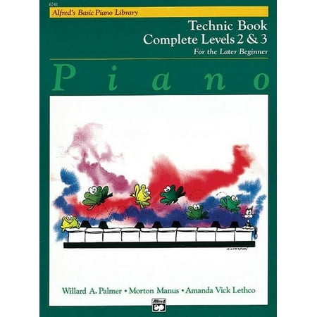 Alfred Basic Piano Course Technic Book Complete 2 and 3