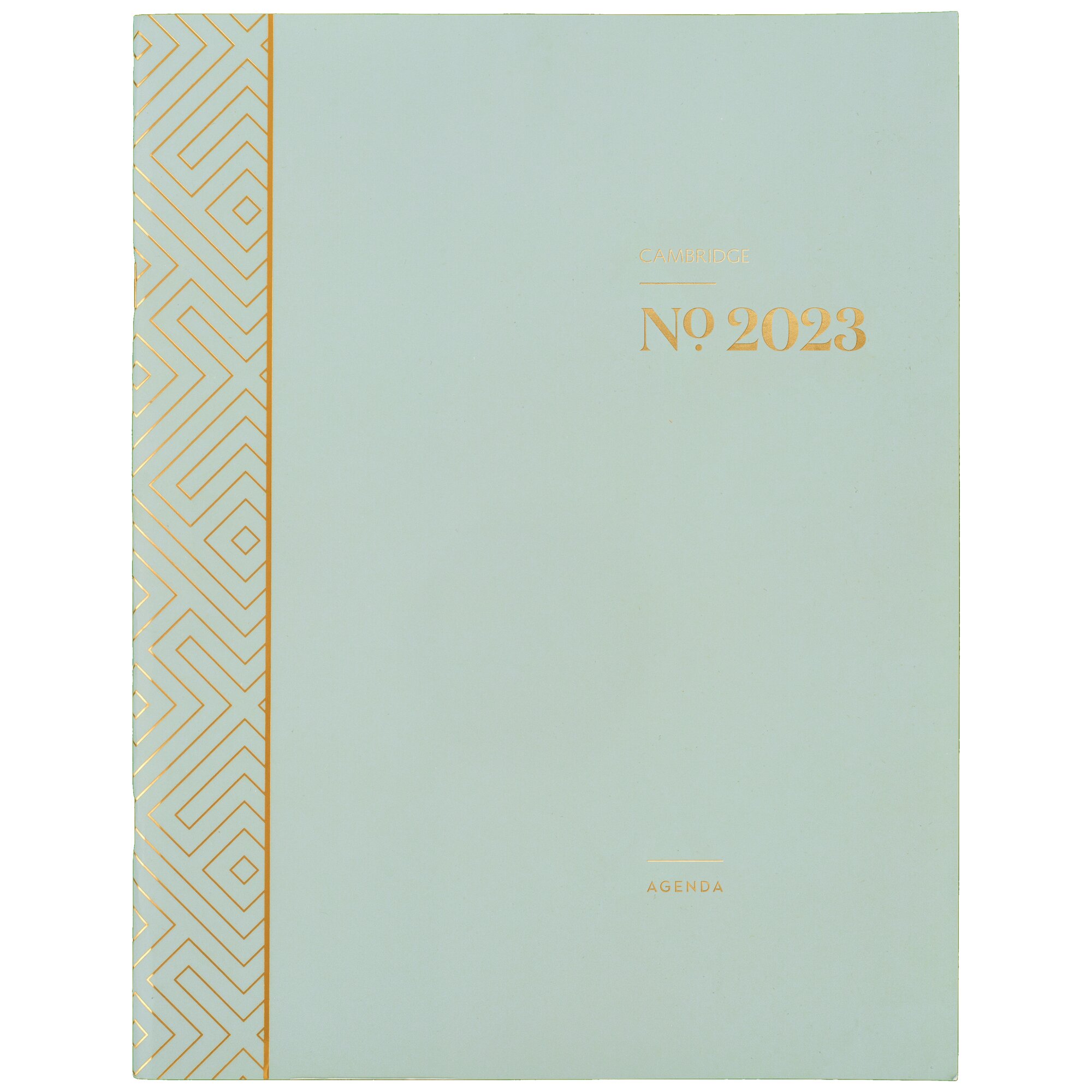 Cambridge WorkStyle 2023 Monthly Planner Green Large 8 12 x 11