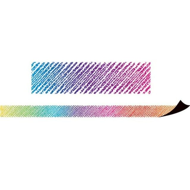 Teacher Created Resources TCR77290-3 Coloré Griffonner Frontière Magnétique - Pack de 3