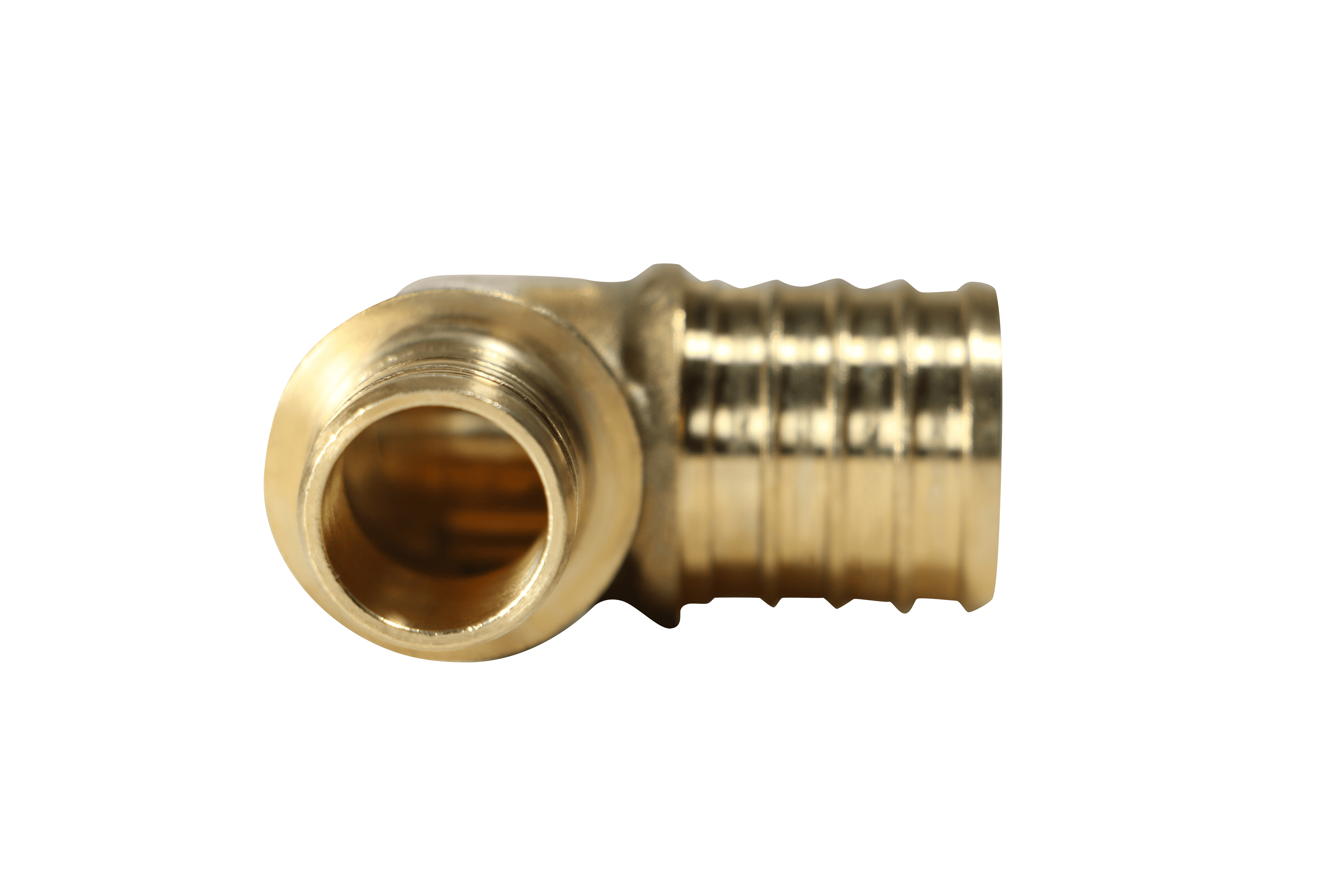 EFIELD (Pack Of 10) 3/4" Pex X 1/2" Pex Reducing Elbow Brass Crimp