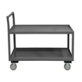 thumbnail image 2 of Durham LDO-3060-2-ALU-95 62 x 30 x 37.5 in. Low Deck Service Truck & All Lips Up with 2 Shelves, 2 of 2