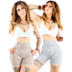 thumbnail image 1 of Set De Dos Biker Short Mujer Stretch Shore Dama Chores Gym Talle Alto UNITALLA, 1 of 5