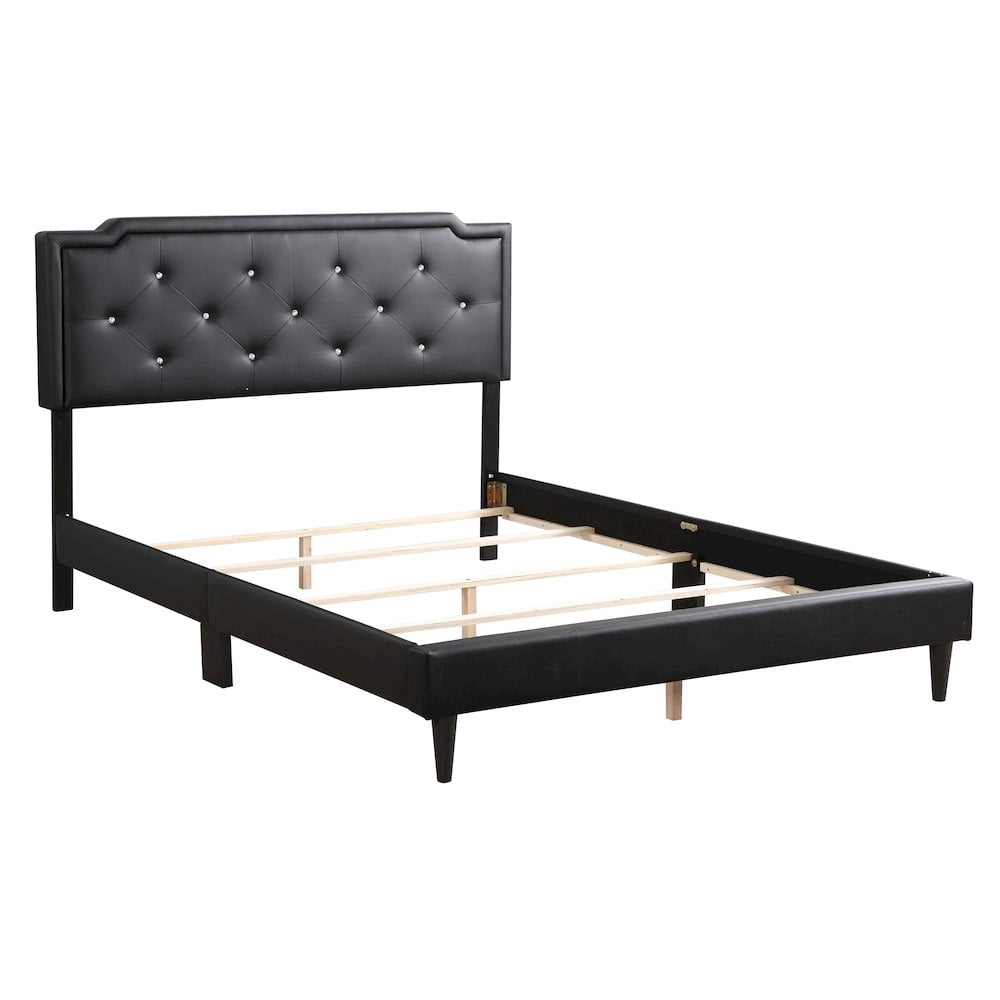 Glory Furniture Deb Full Bed in Black Color