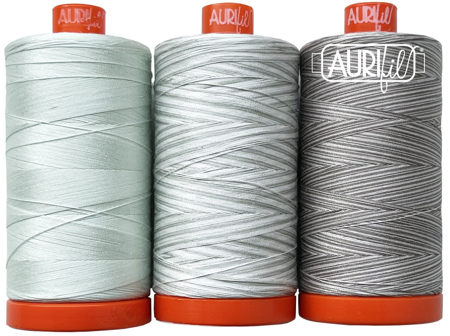 Aurifil 50wt Cotton Color Builder Thread Collection-Frangipani