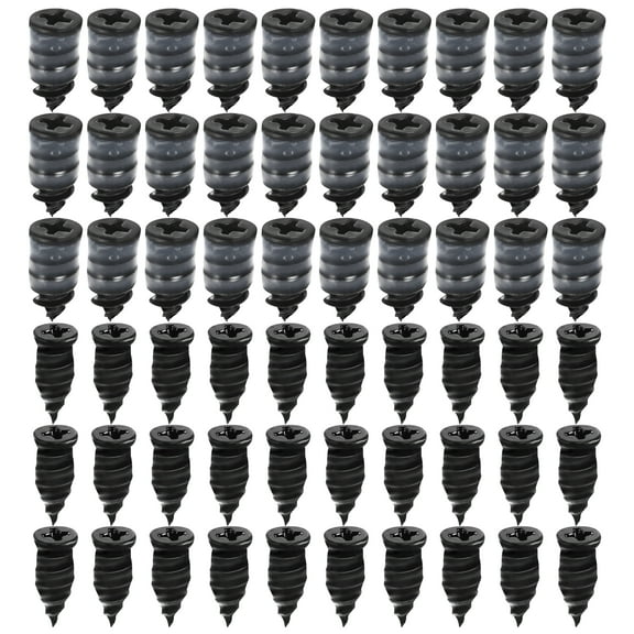 60 Pcs Tire Repair Rubber Nail Fast Tool Self-Service Tire for Vehicle Truck Motorcycle with Storage Box