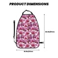 thumbnail image 6 of Goofa Orchids Flowers Pattern Car Back Seat Protector for Kids (2 Pack) ,Anti-kick Storage Mat for Car Seats,Shields from Footprints, 6 of 6