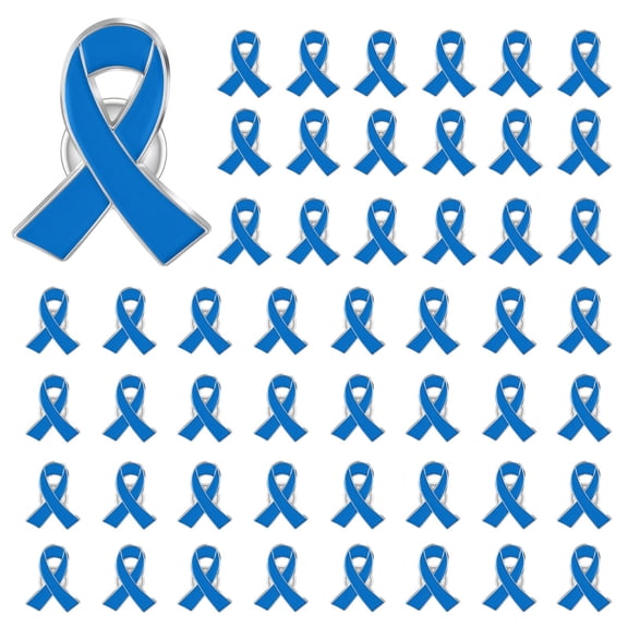 25PCS Awareness Ribbon Lapel Pin,Ribbon Pins for Cancer & Disease Awareness - Various Causes - Bulk Quantities Available for Support Groups and Fundraising
