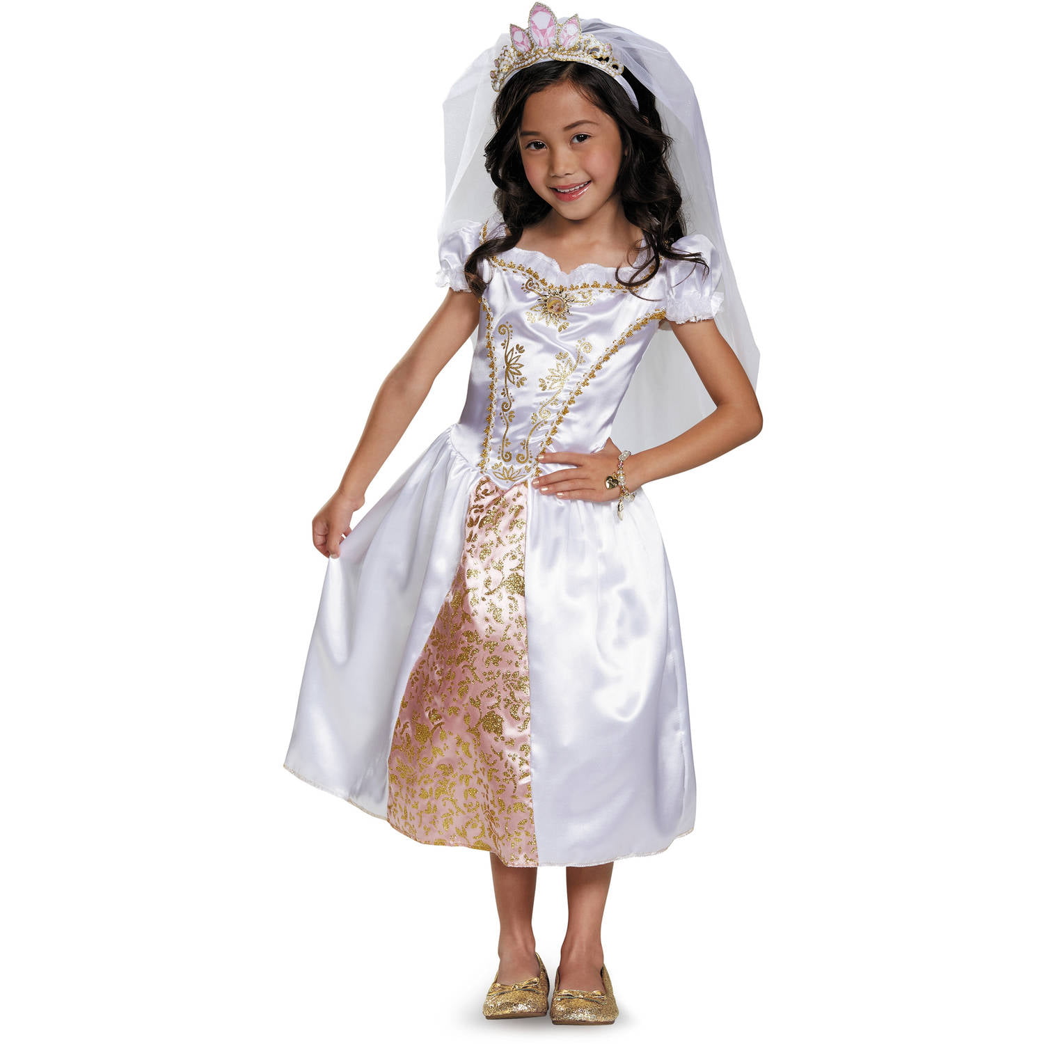 Disney Tangled Rapunzel Classic Wedding Gown Child