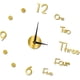 thumbnail image 3 of Reloj de Pared Jadeshay Luminoso con Luz Nocturna Decorativa Acrílico y Metal, 3 of 5