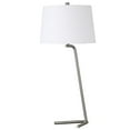 thumbnail image 1 of Hudson & Canal TL0891 Markos Tilted Brushed Nickel Table Lamp, 1 of 8