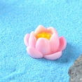 thumbnail image 4 of FRCOLOR 20pcs Miniature Resin Lotus Flower And Leaf Ornaments Fish Tank Terrarium Accessories Diy Micro Landscape Decor For Aquarium Pond Dollhouse Garden Home Decoration, 4 of 8