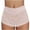 502_Pink, variant on ZHENHONG Briefs for Women High Waisted Lace Boyshort Underwear No Show Sexy Breathable Bikini Briefs Ladies Briefs