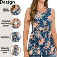 thumbnail image 6 of Bearsland Female Sleeveless Maternity Tank Tops Breastfeeding Nursing Clothes, 6 of 9