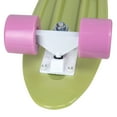 thumbnail image 5 of Cal 7 22.5 In. Complete Retro Design Mini Cruiser Skateboard (Lime), 5 of 7