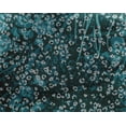 thumbnail image 4 of oneOone Georgette Viscose Teal Blue Fabric Leopard Animal Skin Dress Material Fabric Print Fabric By The Yard 42 Inch Wide, 4 of 4