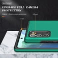 thumbnail image 6 of Galaxy Note 20 5G Case for Samsung Note 20 Case  Grade Shockproof Built-in Ring Holder Kickstand Car Mount  Heavy Duty Protective Case for Galaxy Note 20 Phone Case (Dark Green), 6 of 14