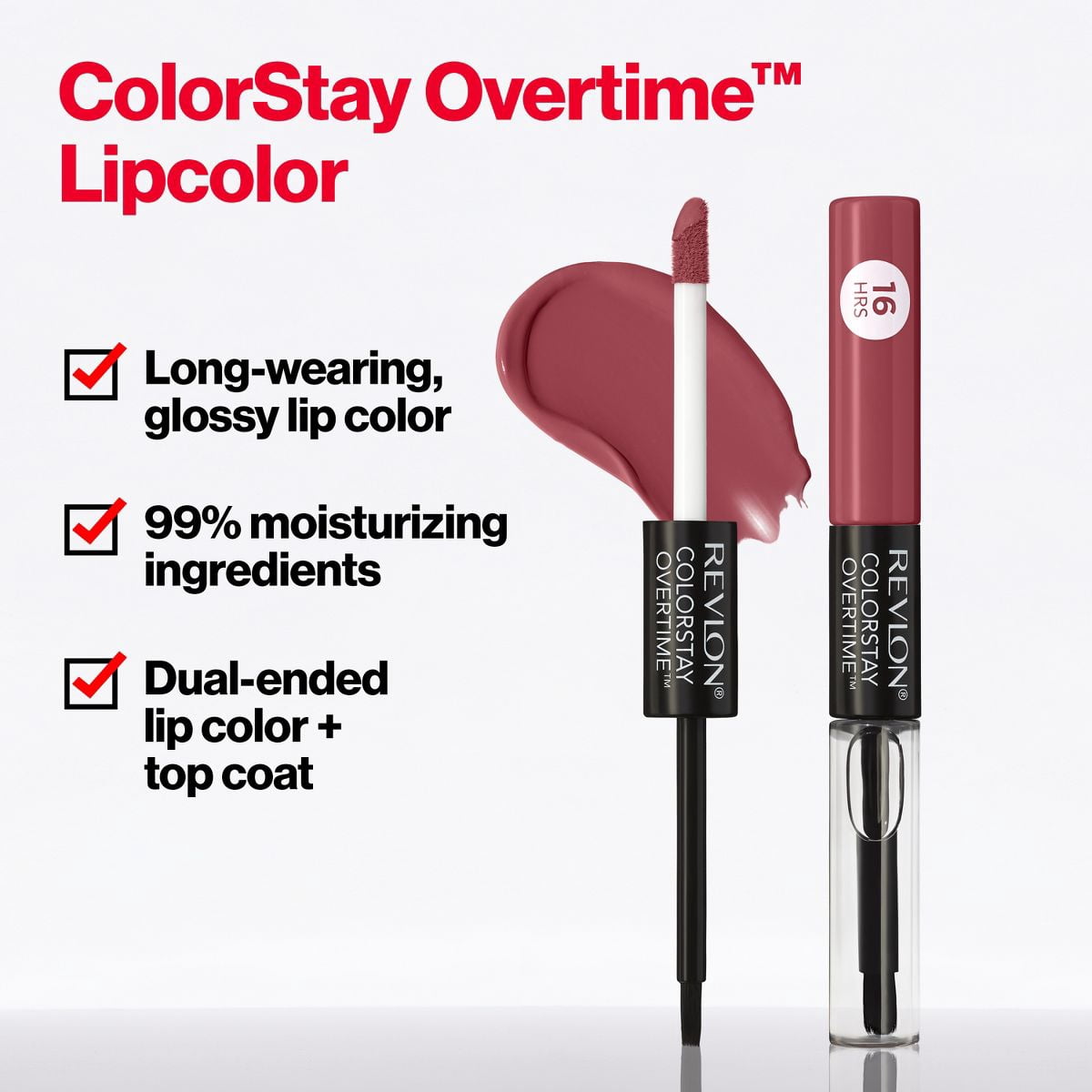 2X - Revlon ColorStay Overtime Lipcolor - Always Sienna - 0.07 fl oz