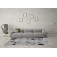 thumbnail image 3 of Ahgly Company Indoor Rectangle Abstract Gray Modern Area Rugs, 8' x 12', 3 of 4