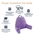 thumbnail image 3 of Cheer Collection Kids Size Reading and Gaming Pillow with Armrest - Plush Fiber Filled Backrest Pillow, 3 of 5