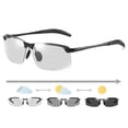 thumbnail image 1 of Photochromic Mens Sunglasses Sports Driving Polarized Fishing Cycling Prof, 1 of 1