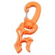 thumbnail image 1 of Clips de buceo Gancho de hebilla Retenedor de regulador de snorkel práctico para hombres Mujeres Liberación rápida Doble BCD Soporte de Clip Naranja DYNWAVEMX Clip de manguera de buceo, 1 of 8