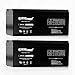 thumbnail image 3 of ExpertPower Replacement Battery for APC Back UPS ES 350, 2 Pack, 3 of 3