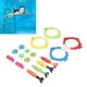 thumbnail image 5 of Juguete de natación ANGGREK para piscina subacuática caballitos de mar juegos de hundimiento 16 piezas anillos de peces portátiles para adolescentes, 5 of 8