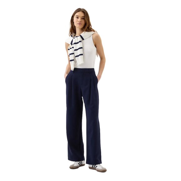 Pantalones GAP Easy Navy Uniforme para mujer, talla 16