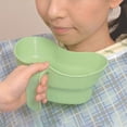 thumbnail image 4 of Langgg Tooth Mug Anti-Splash Lightweight Cup for Elderly Bedridden People Green, 4 of 9