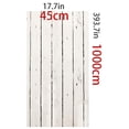 thumbnail image 3 of 1 Roll White Wood Wallpaper Wood Peel And Stick Wallpaper White Wallpaper Removable Vintage Wood Plank Wallpaper Self Adhesive Decorative Wall Covering PVC Shelf Drawer Liner Roll 17.7in*393.7in, 3 of 4