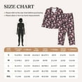 thumbnail image 4 of Sikiie Daisies Flowers Women's Long-Sleeve Shirt and Full-Length Bottom Pajama Set (s-xxl)-Large, 4 of 7