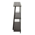 thumbnail image 3 of LumiSource Antique Steel, Espresso Bamboo Converge Bookcase, 3 of 7