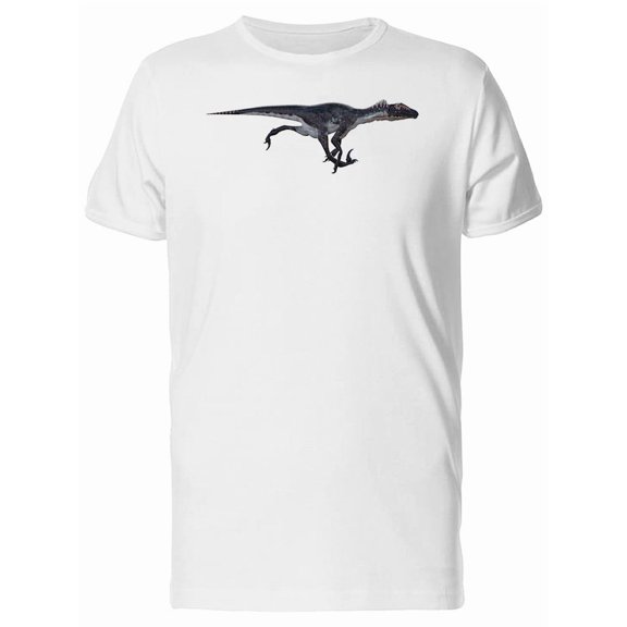 Running Utahraptor. T-Shirt Men -Image by Shutterstock, Male Medium