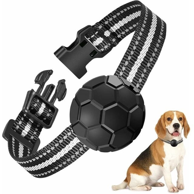 Anti Bark Collar for Long Haired Dogs, Rechargeable with 3 Modes Sound/Vibration/Shock, Automatic Electric and Effective, Lightweight Waterproof Anti Bark Collar for Small/Large Dogs 2021 Version