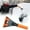 Orange, variant on OUAGNB Clearance Ice Scrapers for Car Windshield 9.8 Inch Ice Frost Removal Scraper With Handle Ice Scraper for Truck SUV Car Window