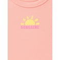 thumbnail image 2 of Wonder Nation Toddler Girls Ribbed Tank Top, Sizes 18M-5T, 2 of 3