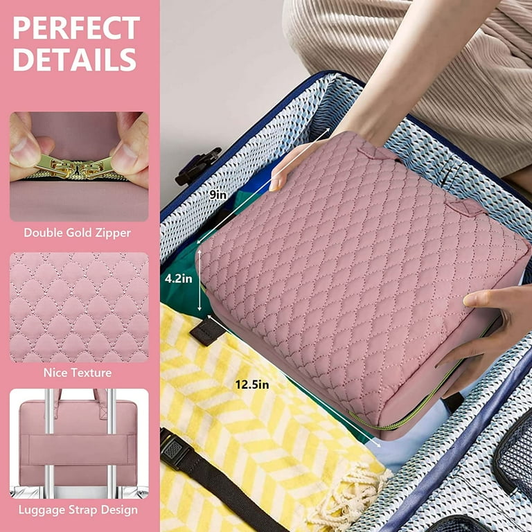 Buy 3 Pcs Clear Waterproof Makeup Cosmetic Bag PVC Zippered Carry on  Toiletry Bag Quart Luggage Pouch Travel Wash Bag Accessories Organizer Bag  Set for Women Men Vacation Bathroom Online at desertcartINDIA