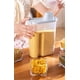 thumbnail image 4 of Cereal Storage Containers, Set of 4 Transparent Plastic Food Container, 2.5 L Food Organizer for Grain, Oat, Beans (Multiple Colors), 4 of 5