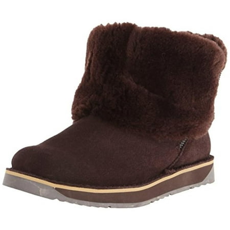 Tundra Womens Alpine Suede Shearling Lined Casual