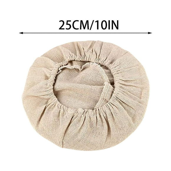 Proofing Baskets for Sourdough Bread Baking 6 Packs Round Bread Proofing Basket Cloth Liner Sourdough Banneton Proofing Cloth Natural Rattan Baking Dough Basket Cover