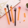thumbnail image 3 of Clearance Under $1.24! 1PC Halloween Pumpkin Bat Pen, Cute Gel Ink Writing Tool for Desk & Gift, Plastic, (6.69in, B), 3 of 8