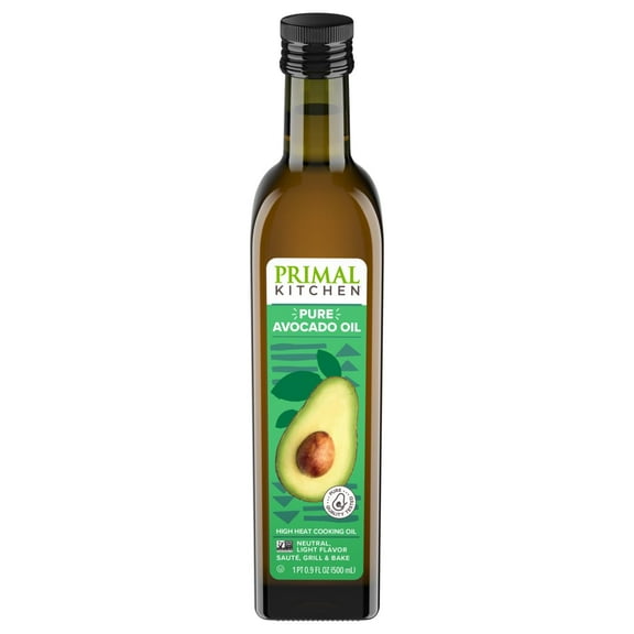 Primal Kitchen Avocado Oil, Whole30 Approved, Certified Paleo, and Keto Certified, 16.9 Fluid Ounces