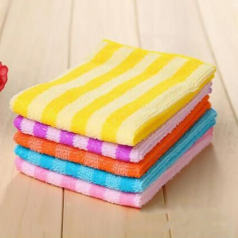 Limei Dish Cloths for Washing Dishes - Lint Free Kitchen Dishcloth Small  Microfiber Dish Towel Rags Absorbent Reusable Cleaning Drainer Washcloths